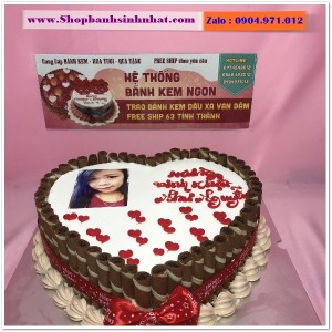 Bánh Sinh Nhật In Hình Ảnh - H405